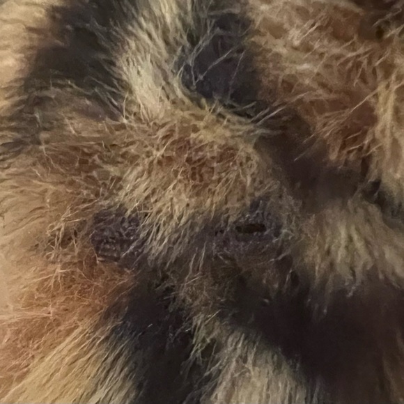 NWT Long Faux Fur Leopard Vest - Picture 8 of 9